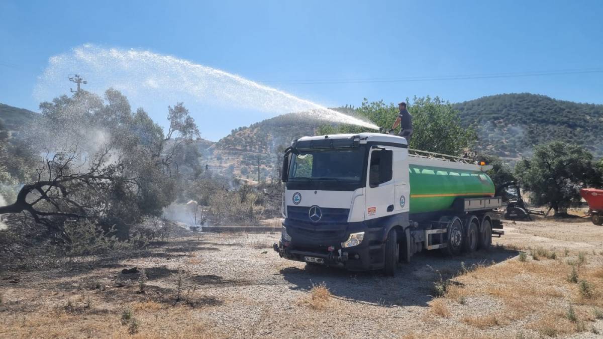 İzmir yangınına Eskişehir’den destek ekip