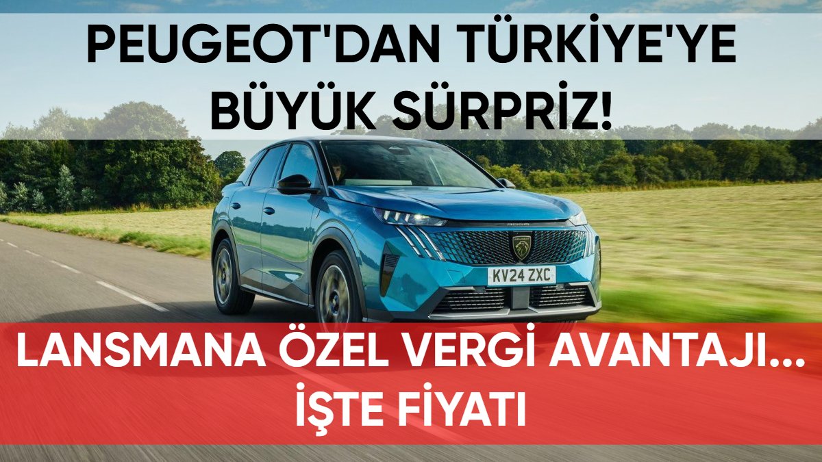 Peugeot'dan Türkiye'ye büyük sürpriz! Yeni 3008, lansmana özel vergi avantajıyla geliyor: İşte o müthiş fiyat!