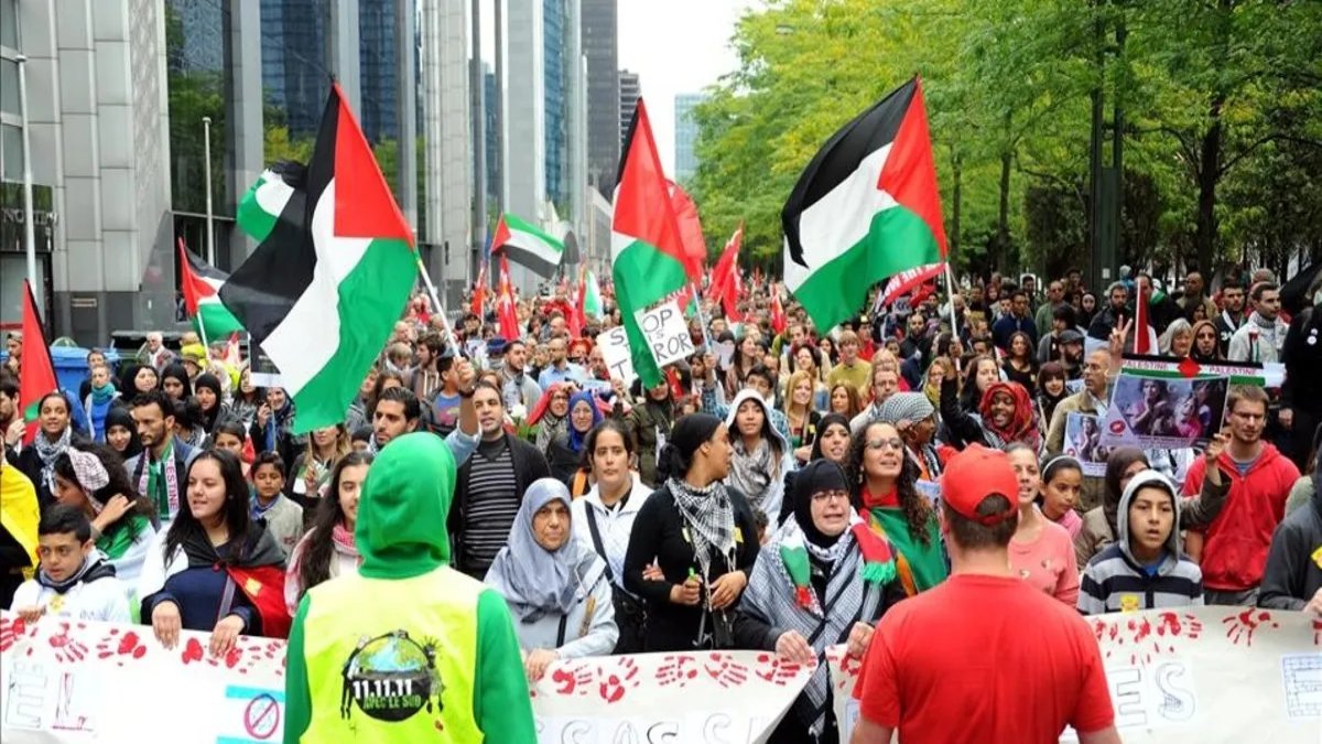 Belçika’da Filistin’le dayanışma için 5 günlük açlık grevi