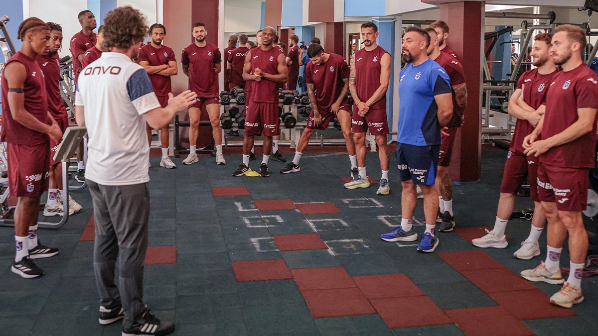 Trabzonspor yeni sezon öncesinde güç depoluyor: 1 haftada 12 idman, 9 farklı antrenman metodu
