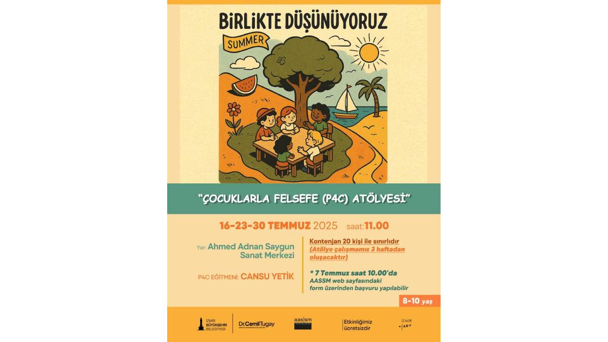 Çocuklarla Felsefe Atölyesi AASSM’de başlıyor