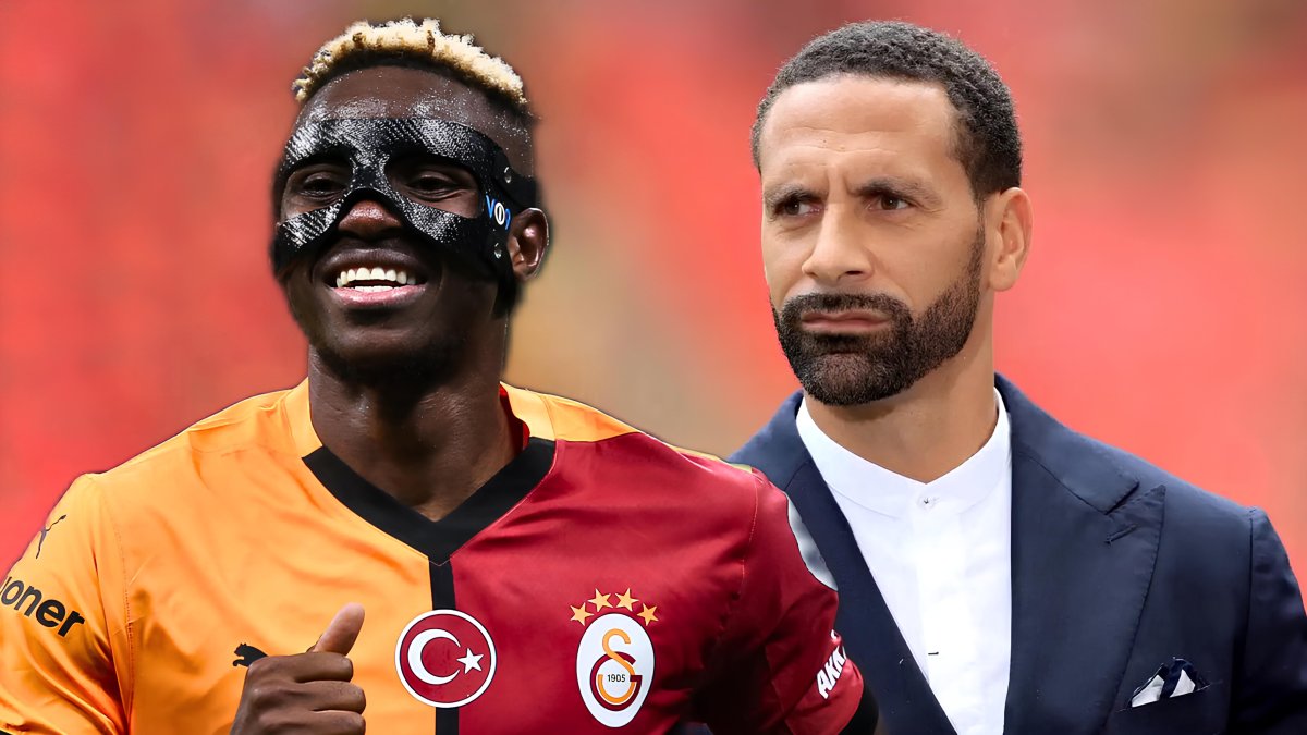 Galatasaray, Victor Osimhen ile anlaştı: Manchester United efsanesi Rio Ferdinand şaştı kaldı