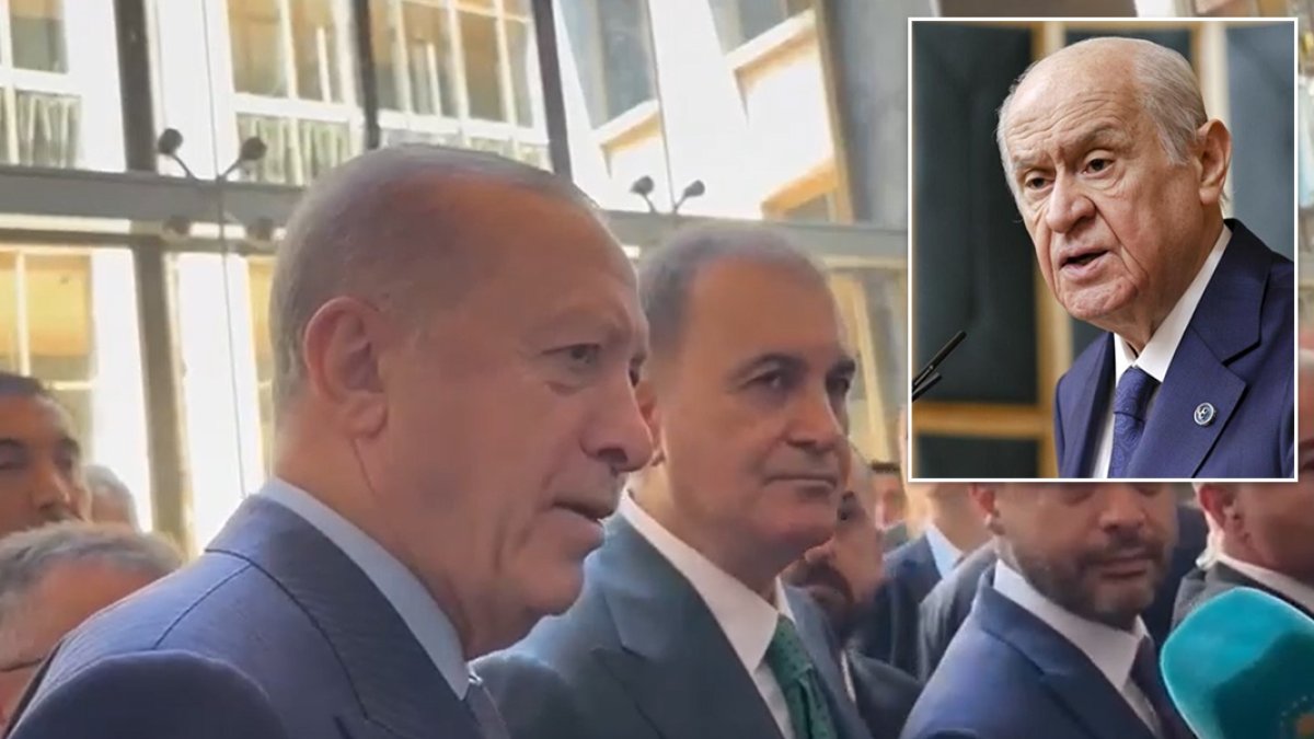 Erdoğan'dan Bahçeli'nin TRT çağrısına destek: Gayet güzel bir takdir