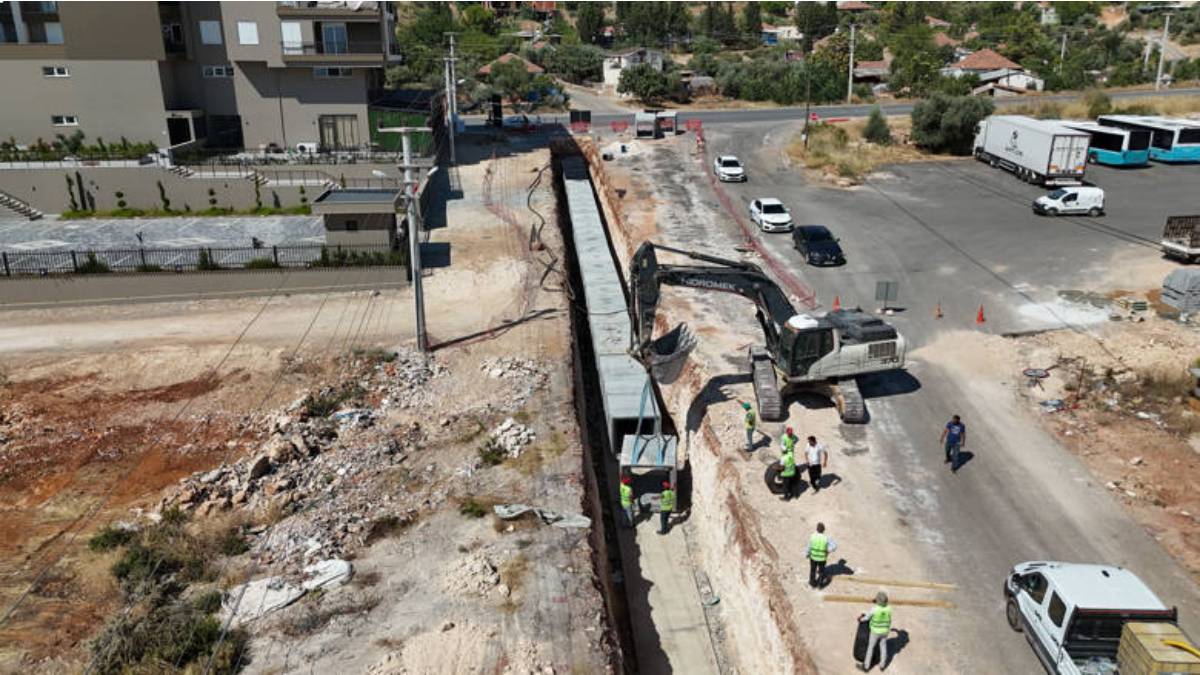 Kepez Fevzi Çakmak Mahallesi’ne 92 Milyon TL’lik yağmur suyu yatırımı