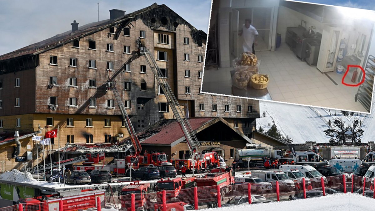 Kartalkaya yangını davasında aşçı yardımcısı savunma yaptı: Gözümüzün önünde yangın tüpü varmış, göremedik