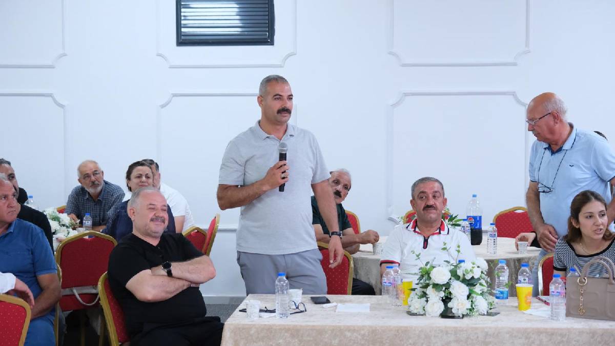 Ceyhan Belediye Başkan Vekili Av. Sevil Aydar Yıldız muhtarlarla buluştu