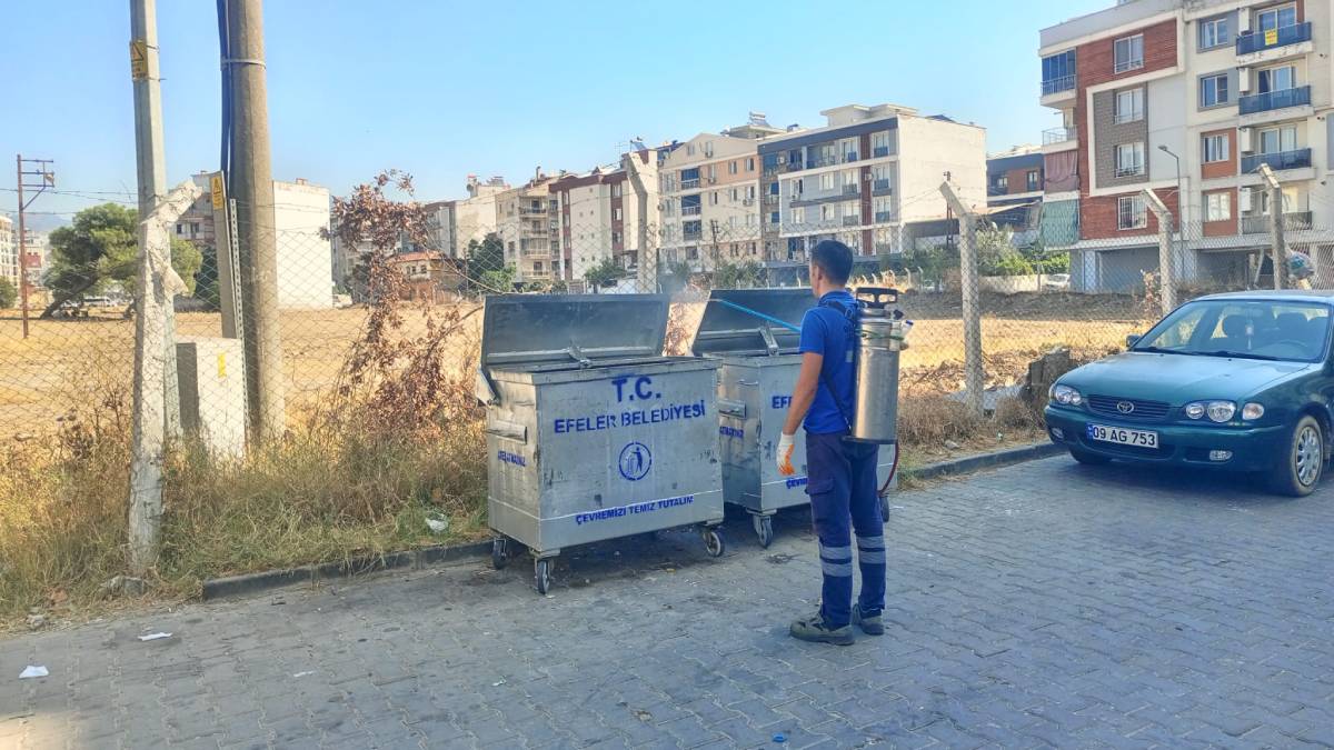 Efeler Belediyesinden karasineklerle yaz boyu etkin mücadele