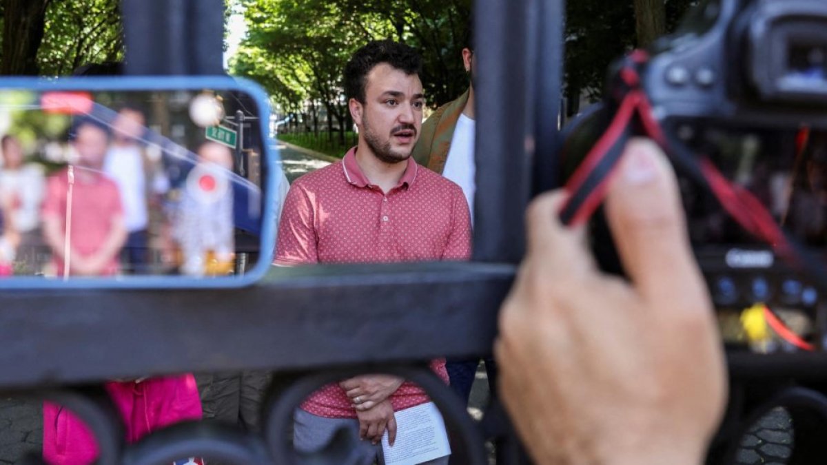 Filistinli aktivist Halil'den Trump yönetimine dava: Gazze'ye destek verdiği için gözaltına alınmıştı