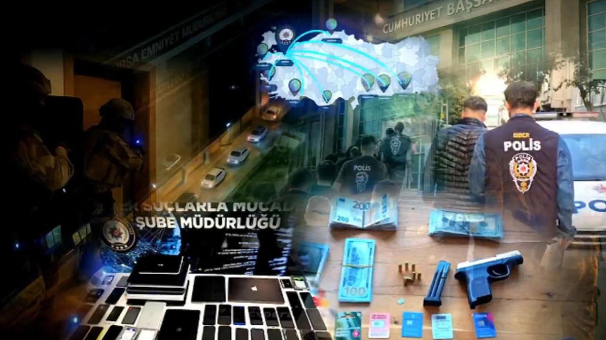 Siber dolandırıcılara geçit yok: 346 kişi gözaltında