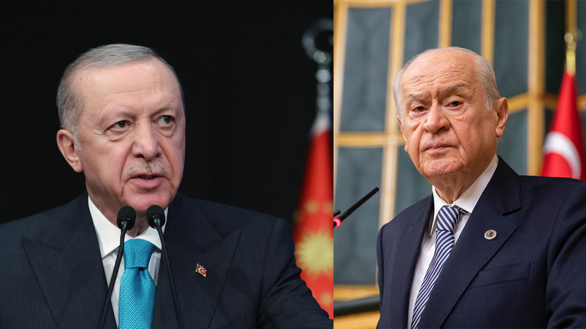 Erdoğan, Bahçeli ile telefonda görüştü! Gündem 'Terörsüz Türkiye'