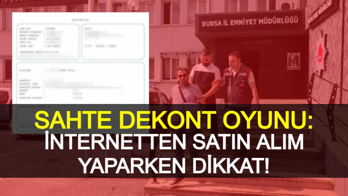 İnternet üzerinden alışveriş yaparken dikkat! Sahte dekont oyunuyla 5 kişiyi dolandırdılar