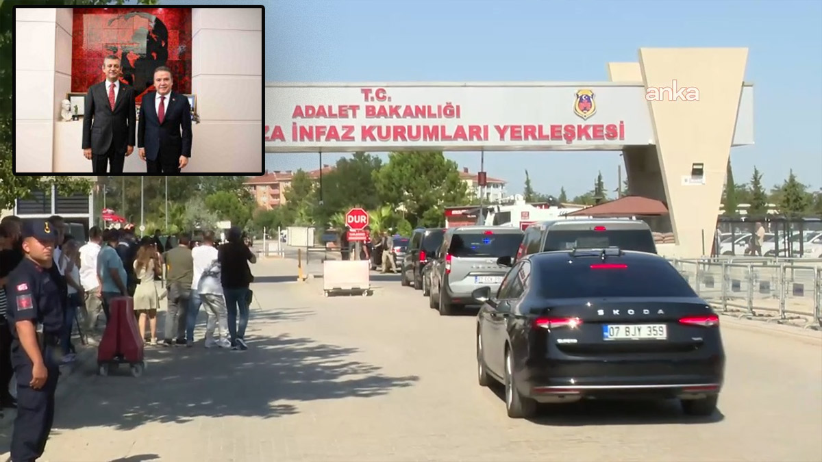 Özel, Muhittin Böcek'i cezaevinde ziyaret etti