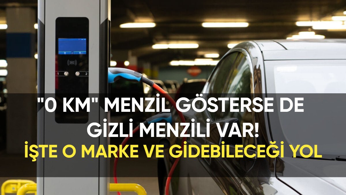 Menzil 0 km gösterince sakın panik yapmayın! Elektrikli arabanızın bilmediğiniz gizli menzili var! İşte o marka ve gideceği yol