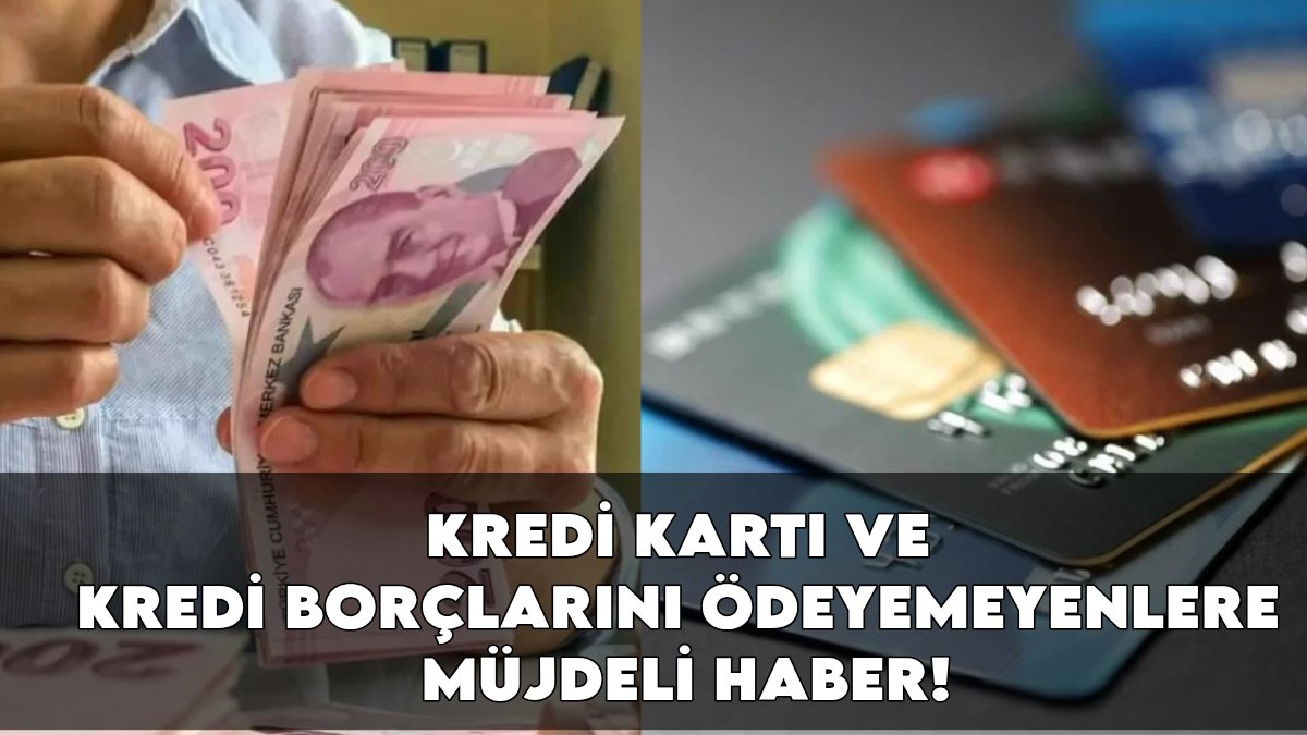 Milyonların beklediği haber geldi: Kredi kartı ve kredi borçlarını ödeyemeyenler zil takıp oynayacak