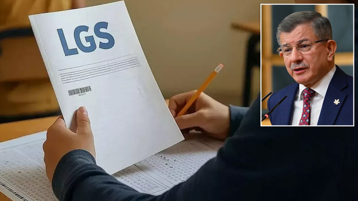 Davutoğlu’ndan LGS’deki birincilik sayısına ilişkin açıklama: İddialar vakit kaybetmeden araştırılmalı