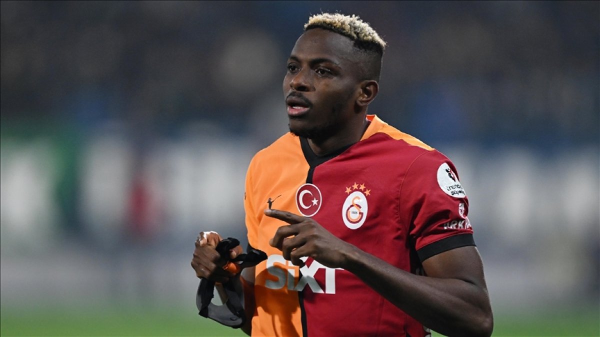 Galatasaray'dan Osimhen için sakatlık açıklaması