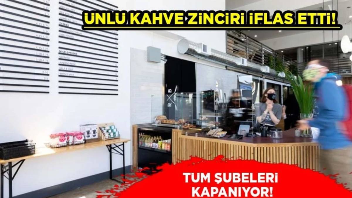 Kahve devi iflas bayrağını çekti! 300 şubesi kapanacak, çalışanlar korku içinde
