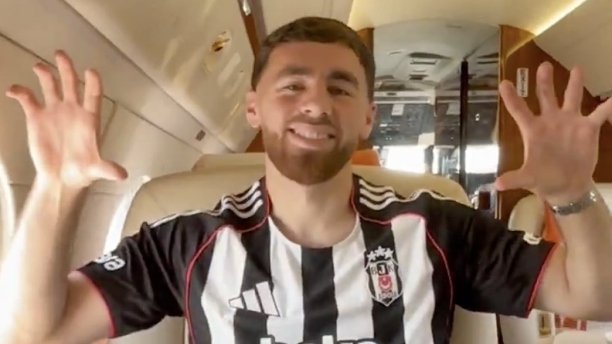 Orkun Kökçü'den Beşiktaş formalı ilk paylaşım: Milli futbolcu İstanbul'a geliyor