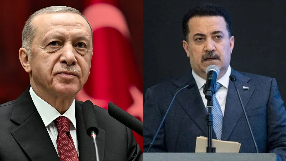 Cumhurbaşkanı Erdoğan Irak Başbakanı Sudani ile görüştü