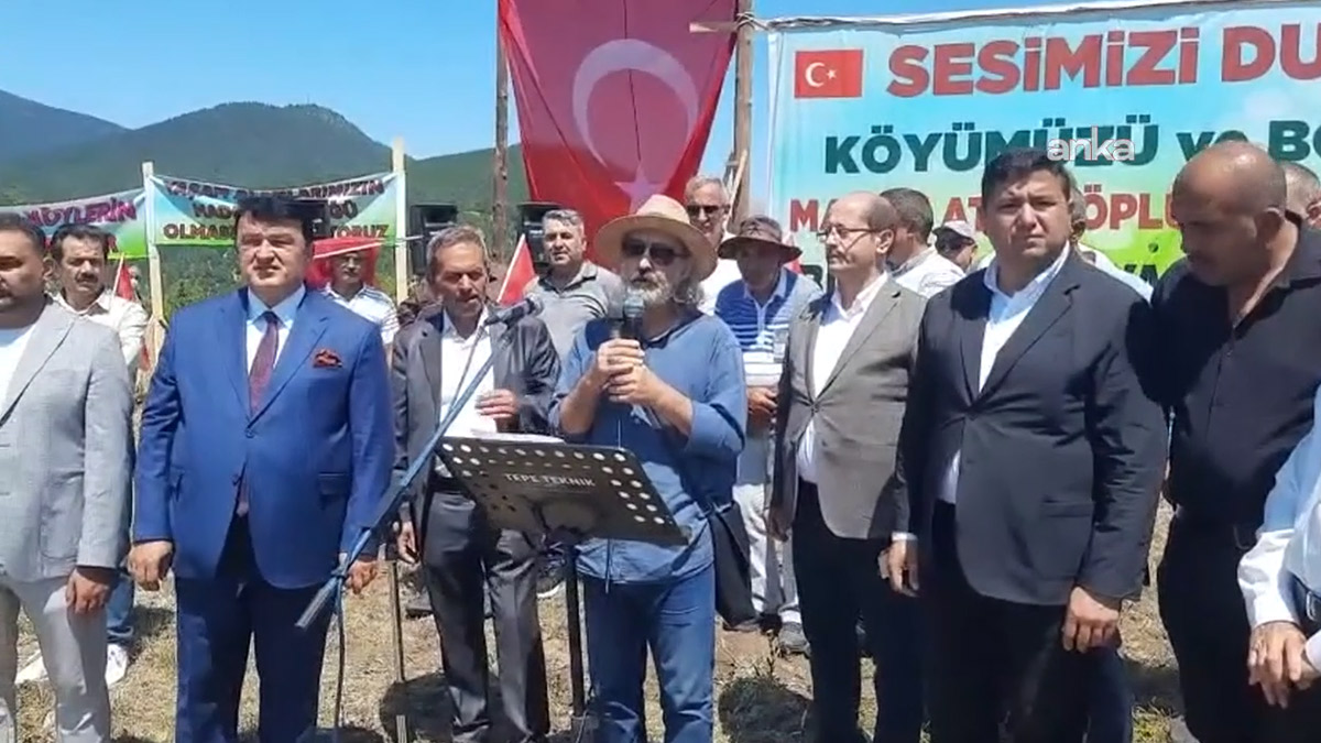 Sivas'ta siyanür havuzu protestosu: Tarım yapamaz hale geldik, şimdi de topraklarımıza göz dikiyorlar