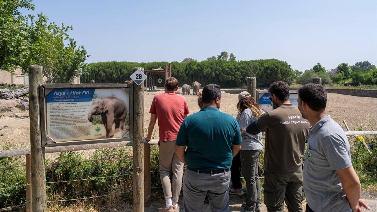 EEP Asya Filleri Koordinatörü’nden İzmir Doğal Yaşam Parkı’na övgü