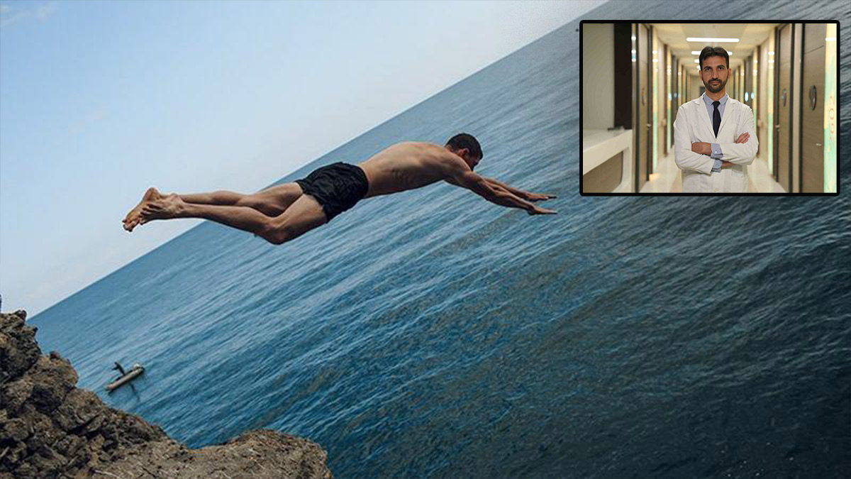 Uzmanından balıklama atlamayın uyarısı: Felç kalabilirsiniz