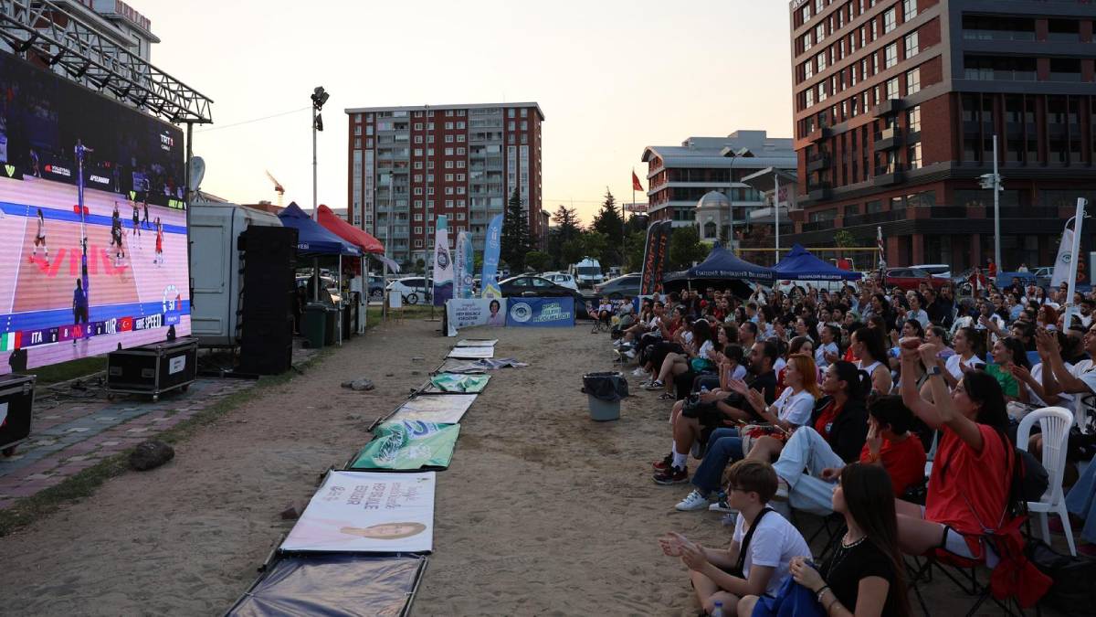 Plaj Voleybolu muhteşem anlara sahne oldu