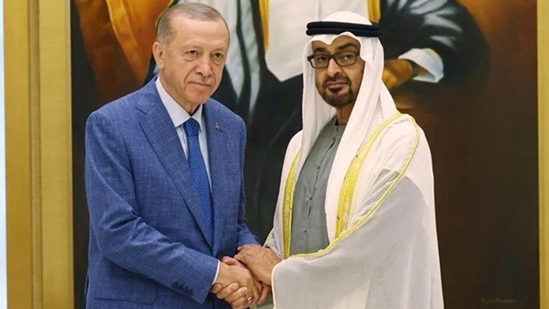 Erdoğan, BAE Devlet Başkanı Nahyan'la görüştü