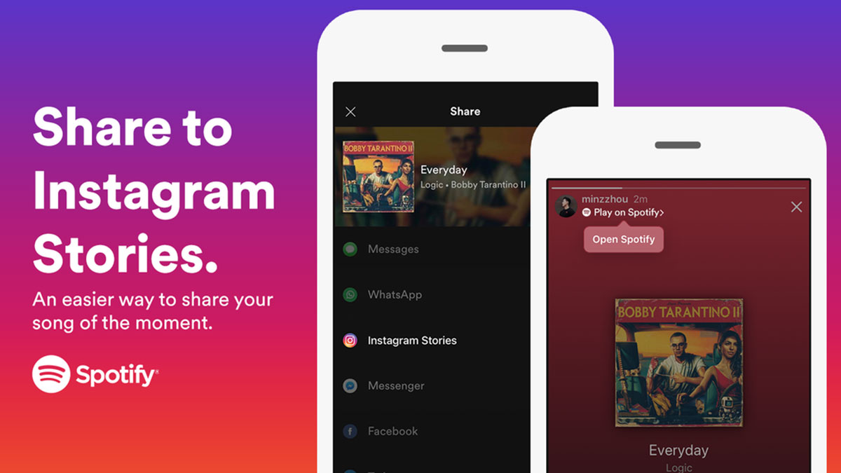 Oh be: Spotify şarkıları, Instagram hikayelerine entegre oluyor! Müzik ruhunuzu okşasın