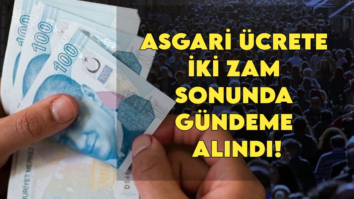 Asgari ücrete iki zam mı geliyor? AK Parti'den kritik hamle: Milyonlarca çalışana iyi haber