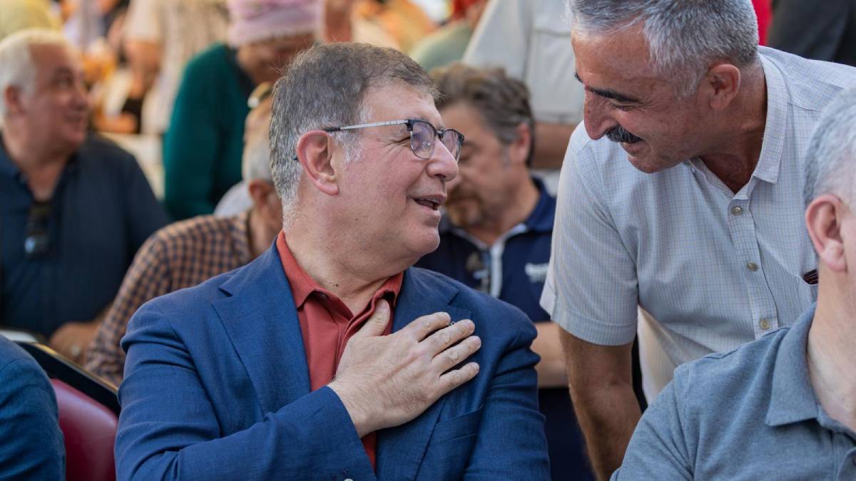 Başkan Tugay Aliağa’da aşure lokmasına ortak oldu