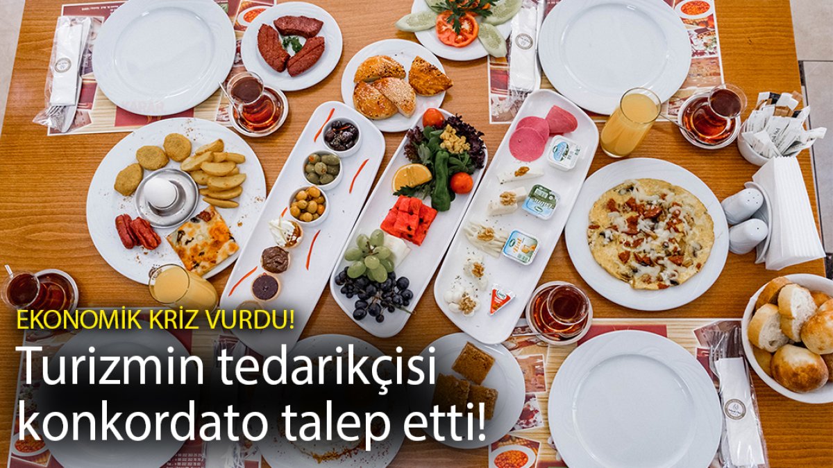 Ekonomik kriz vurdu! Turizmin tedarikçisi konkordato talep etti!