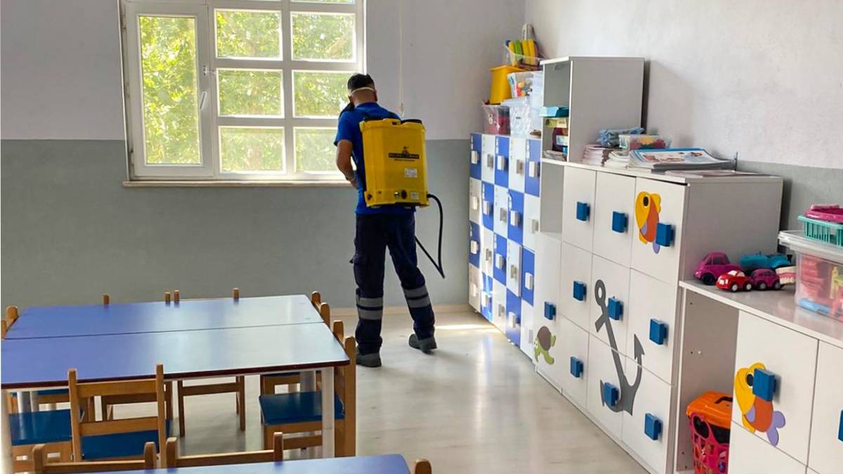 Efeler’in çocukları sağlıkla ve hijyenle büyüyor