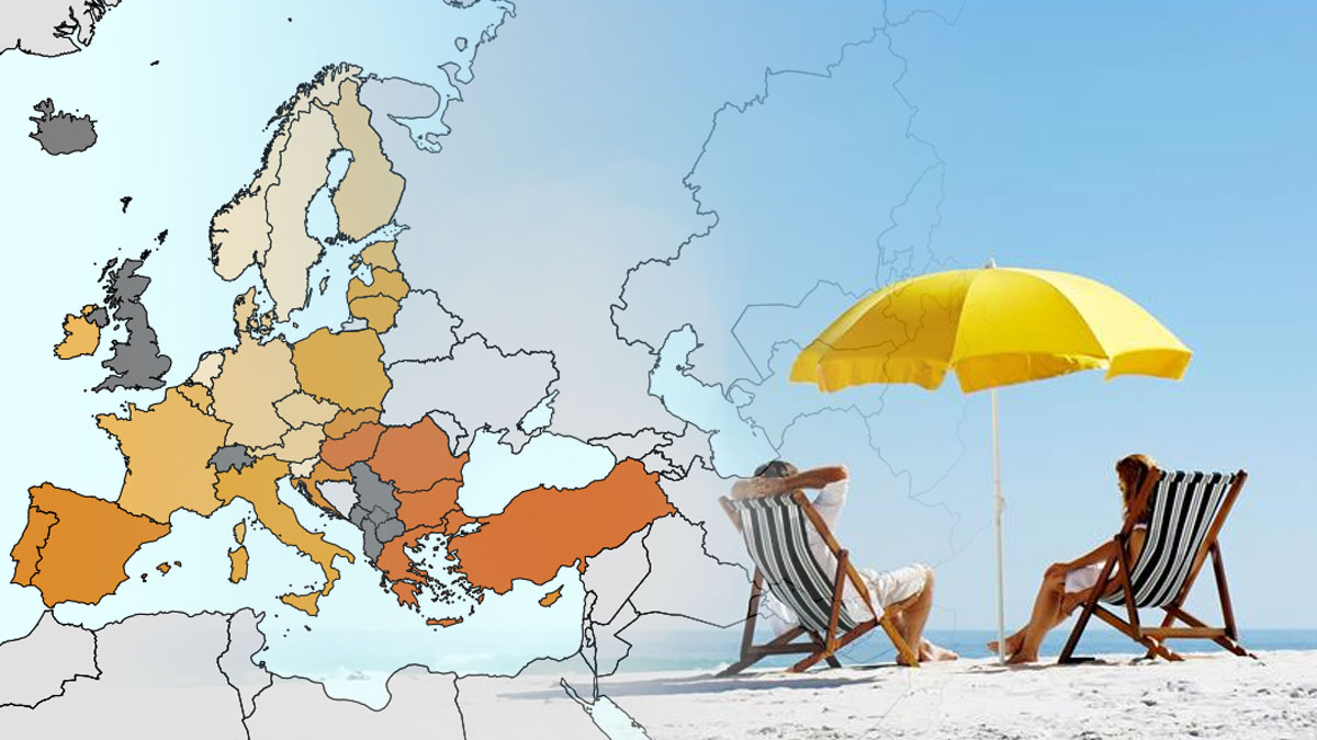 Türkiye, Avrupa listesinde tatile en az çıkabilen ikinci ülke: Bir haftalık tatil bile hayal oldu