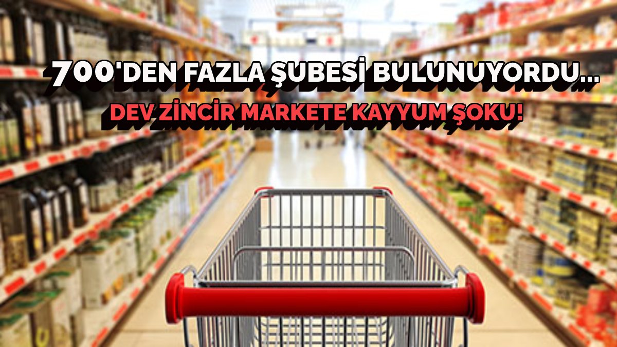 Türkiye'nin dev market zincirlerine kayyum şoku! Birinin 700 şubesi diğerinin İstanbul’da 78 şubesi vardı