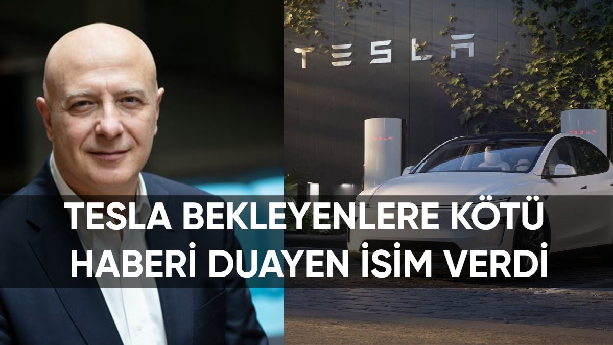 Tesla bekleyenlere kötü haberi duayen isim verdi! Türkiye'ye neden Model Y gelmediği belli oldu