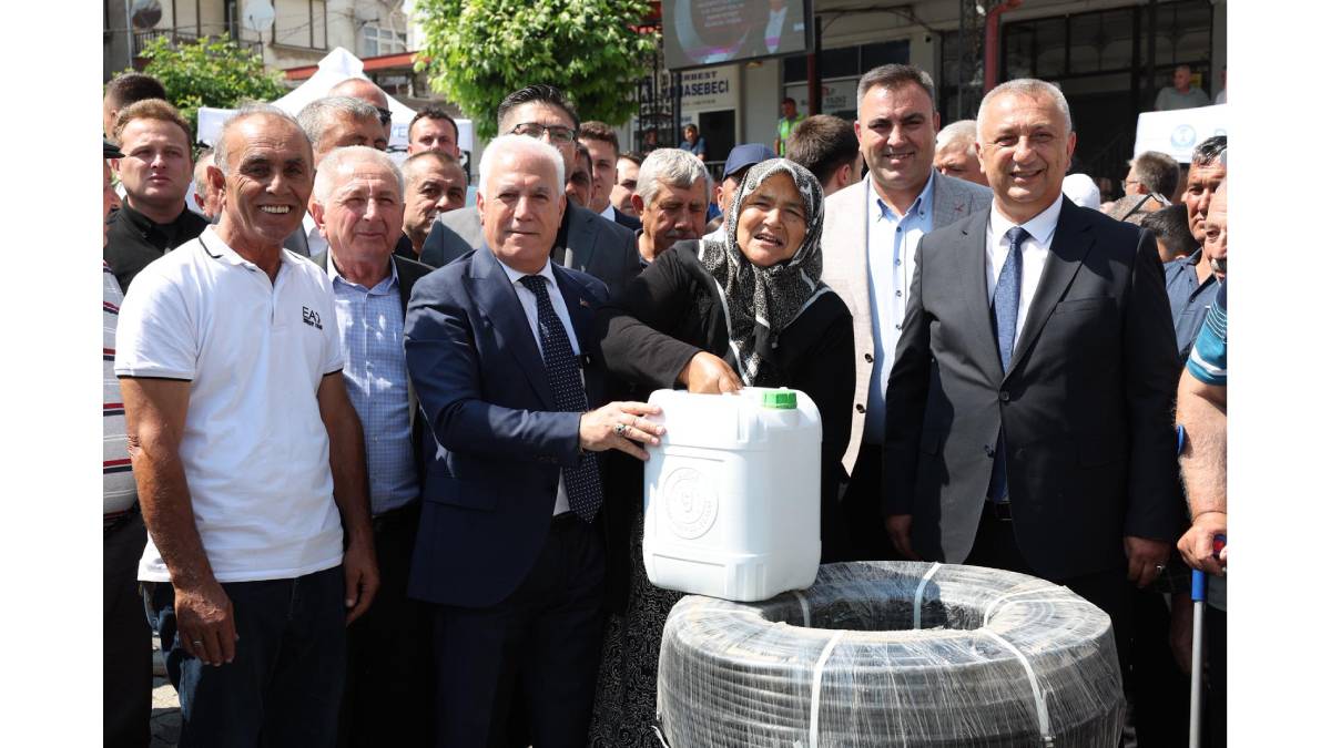 Bursa’dan Domaniç’e tarımsal destek