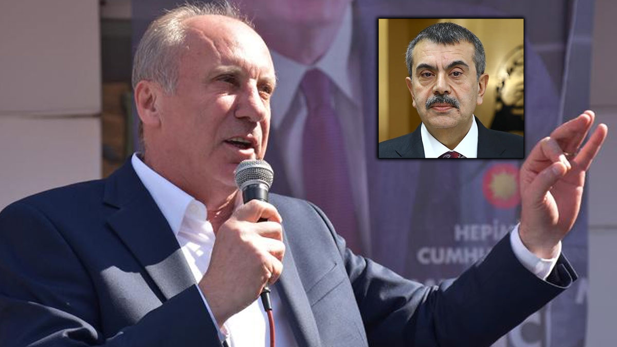 Muharrem İnce: Tekinsiz Yusuf, önce Milli Eğitim'den gelen pis kokuları temizle