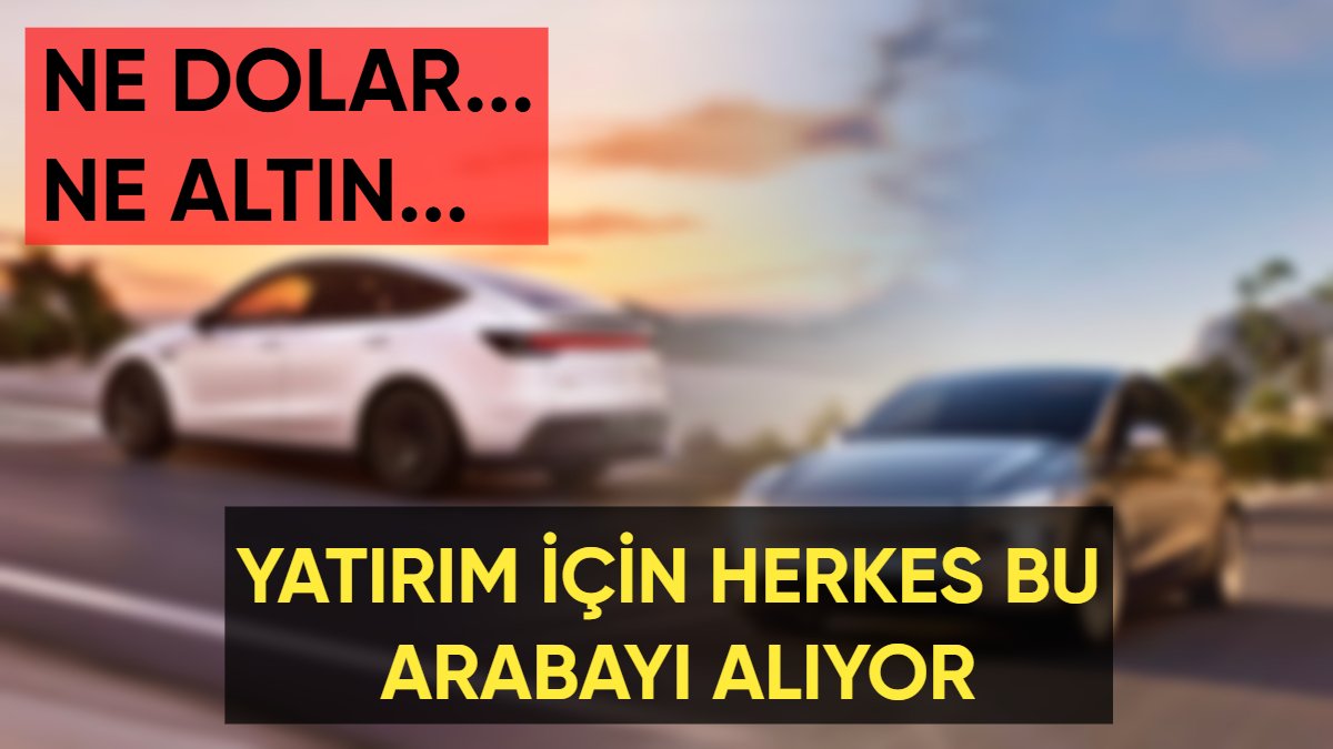 Ünlü ekonomist açıkladı: Doları altını unutun, herkes yatırım için o arabayı alıyor!
