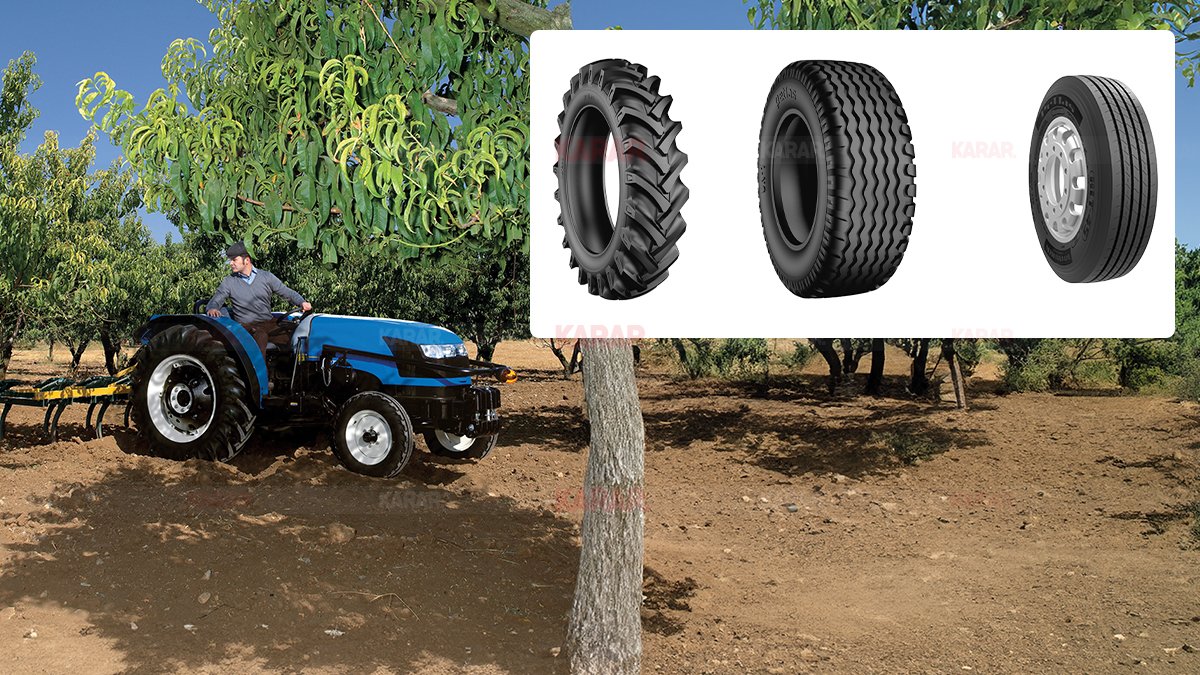 Petlas'tan 3 yeni lastik modeli: TA300, UN1 ve HLT45 ile tarımda verimlilik artıyor