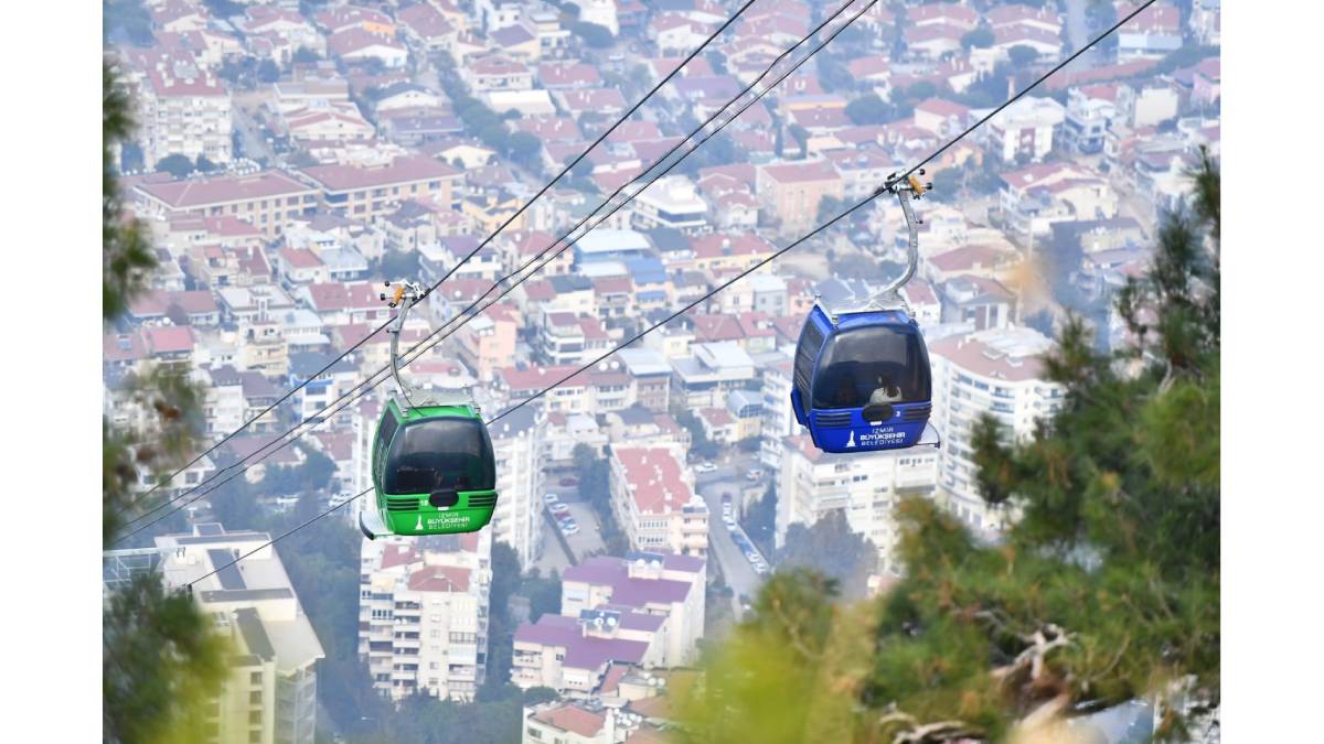 Teleferik yenilendi, İzmirlileri bekliyor