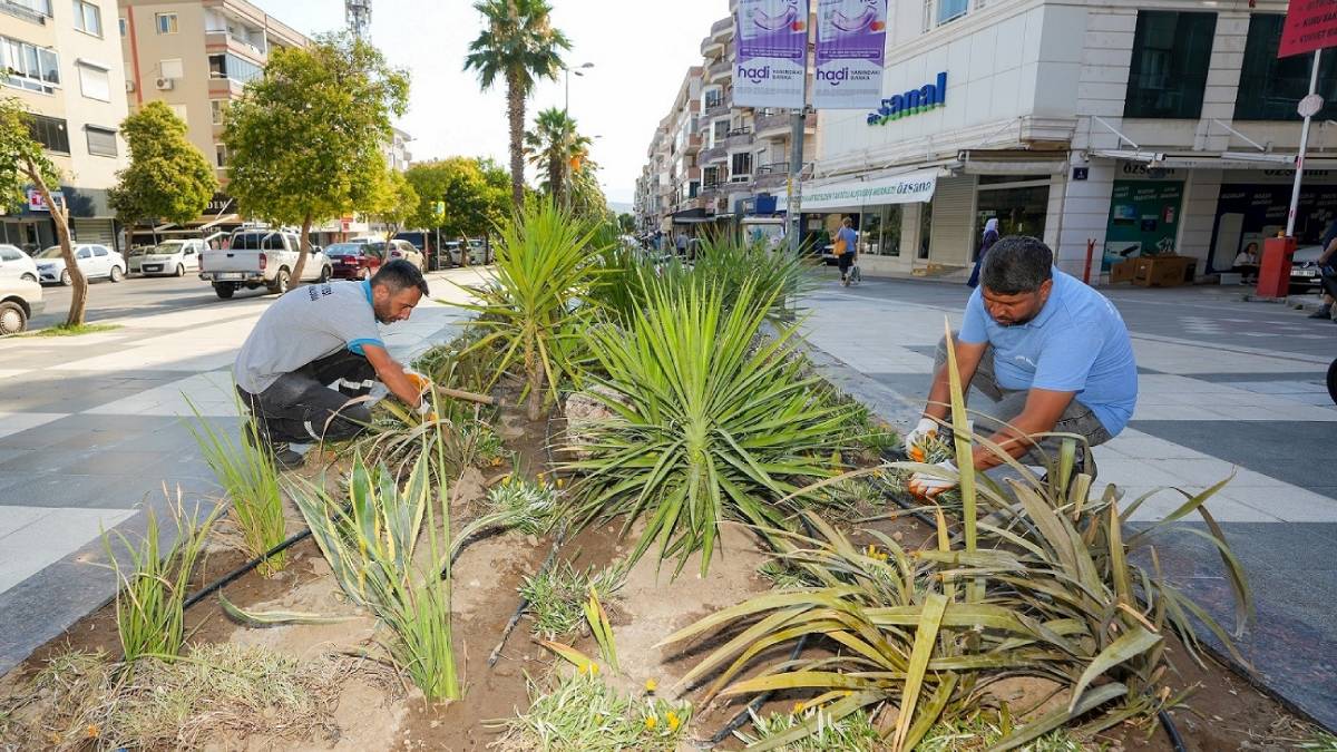 Gaziemir’de kuraklığa karşı yeşil dönüşüm