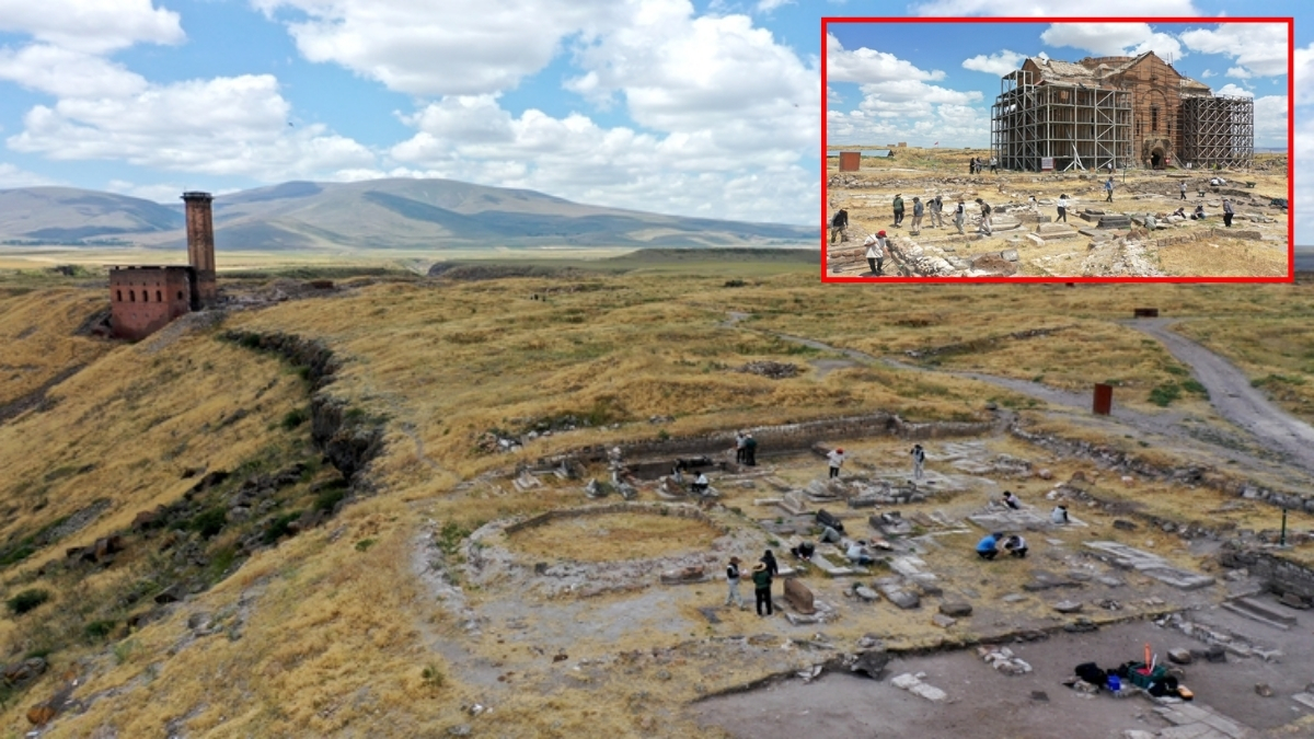 6 farklı noktada eş zamanlı yürütülüyor, tarihe yeni kapı aralanıyor! Ani Ören Yeri'nde heyecanlandıran keşif