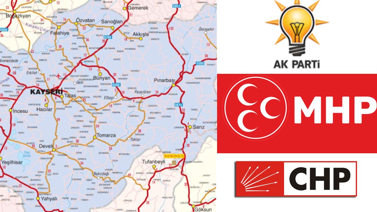 'AK Parti'nin ve MHP'nin kalesi' Kayseri'de deprem etkisi! Son ankette CHP patladı, 4 ilçede birinci parti oldu