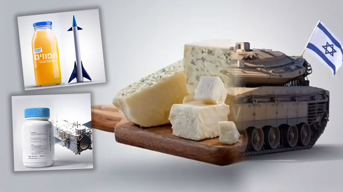 İsrail kafayı savaşla bozdu: Füzeye dönüşen meyve suyu, tanka dönüşen süt