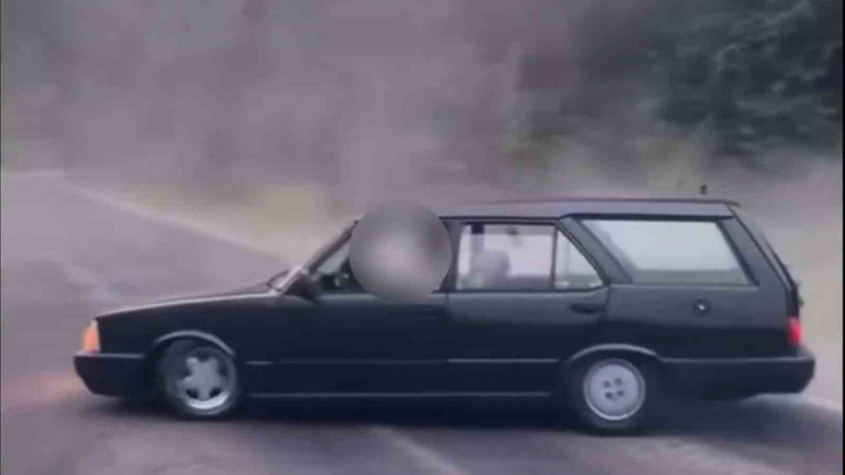 Hava olsun diye sosyal medya hesabından paylaştı! Jandarma harekete geçti: 55 bin lira para cezası yedi ve ehliyetinden oldu