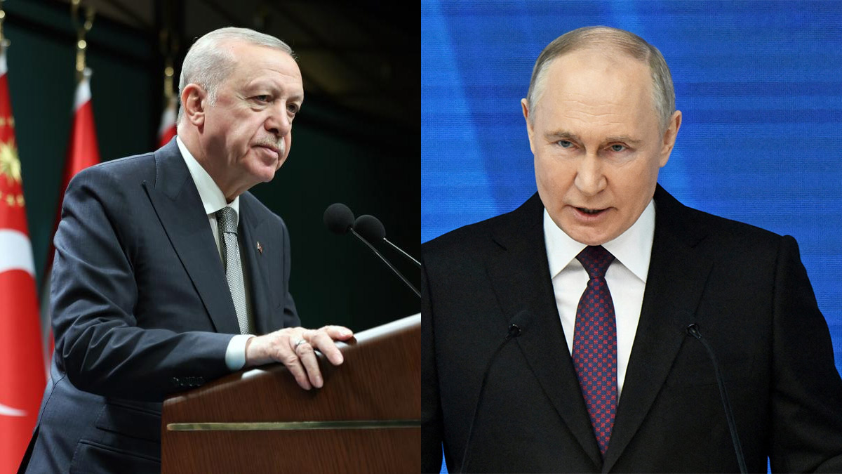 Cumhurbaşkanı Erdoğan Putin'le görüştü: Gündem Suriye