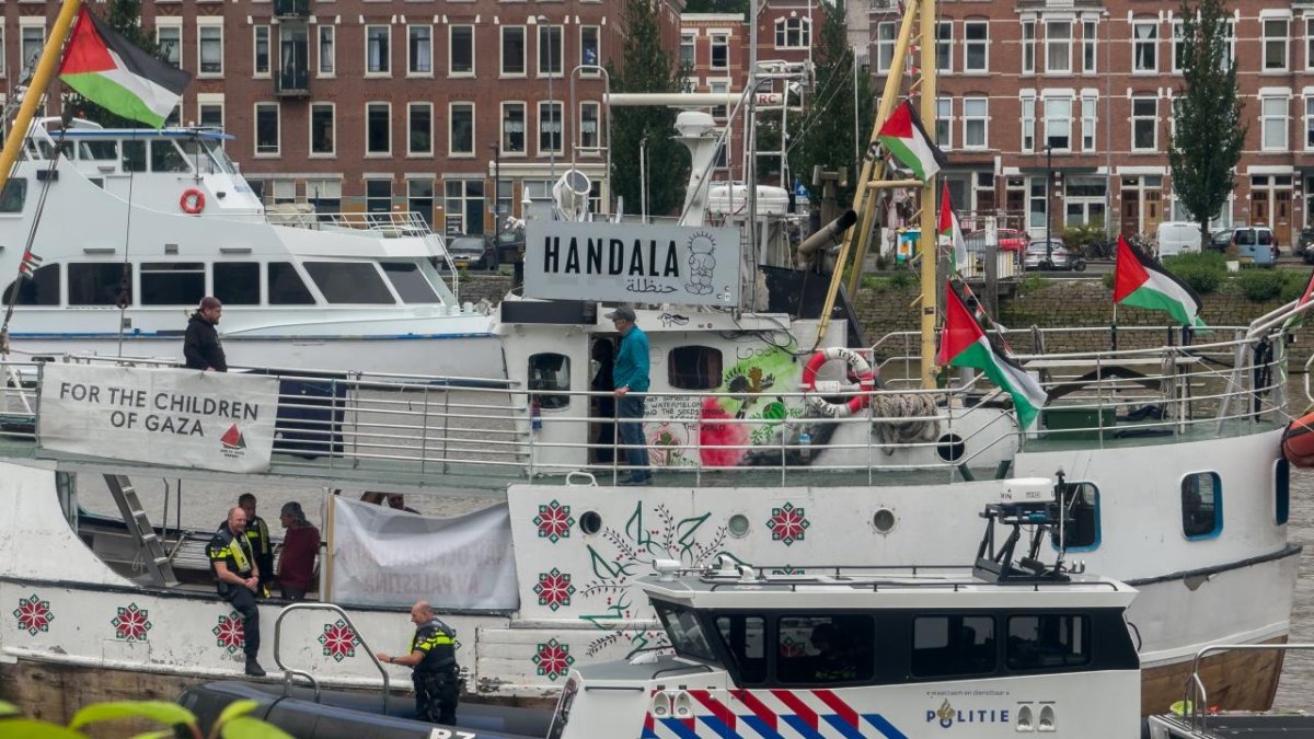 Handala gemisi Gazze için yeniden yola çıkıyor