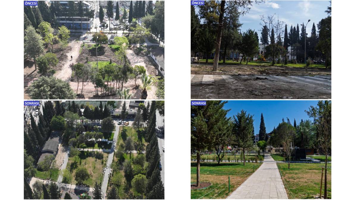 Fırat Yılmaz Çakıroğlu Parkı küllerinden doğdu