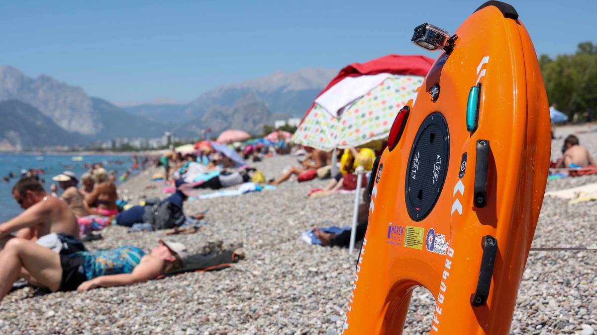 Büyükşehir’in robot cankurtaranları iş başında